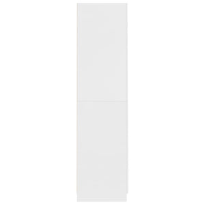 Garde-robe Blanc 90x52x200 cm Bois d’ingénierie