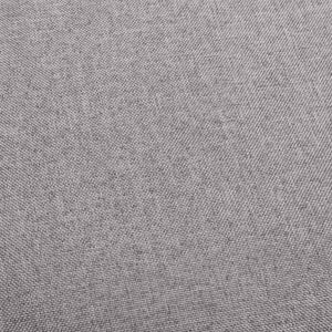 Tabourets de bar lot de 2 gris clair tissu