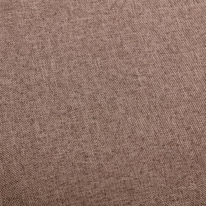 Tabourets de bar lot de 2 taupe tissu