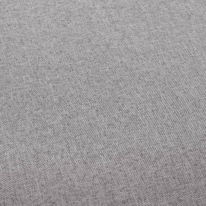 Tabourets de bar lot de 2 gris clair tissu