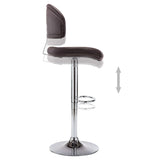 Tabouret de bar Marron Similicuir