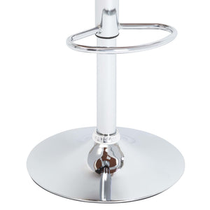 Tabouret de bar Blanc Similicuir