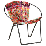 Chaise ronde Chindi Multicolore Tissu