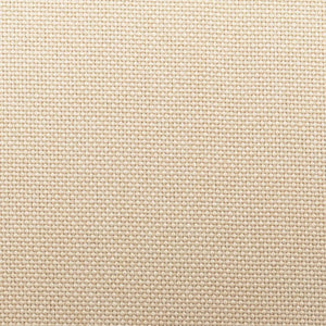 Tabourets de bar lot de 2 crème tissu