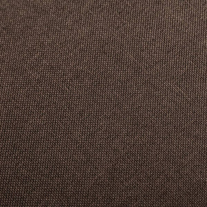 Tabourets de bar lot de 2 marron tissu