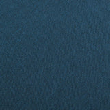 Tabourets de bar lot de 2 bleu tissu