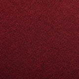Tabourets de bar lot de 2 rouge bordeaux tissu