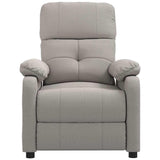 Fauteuil de massage Taupe Tissu