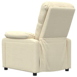 Fauteuil de massage Crème Tissu