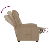 Fauteuil inclinable Cappuccino Similicuir