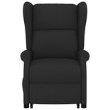 Fauteuil de massage Noir Tissu