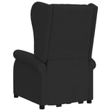 Fauteuil de massage Noir Tissu