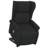 Fauteuil de massage Noir Tissu