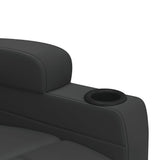 Fauteuil Noir Similicuir