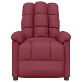Fauteuil inclinable Rouge bordeaux Tissu