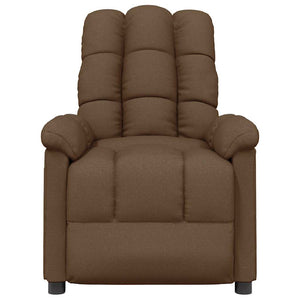 Fauteuil inclinable Marron Tissu