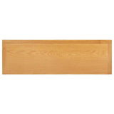 Commode 105x33,5x73 cm Bois de chêne massif