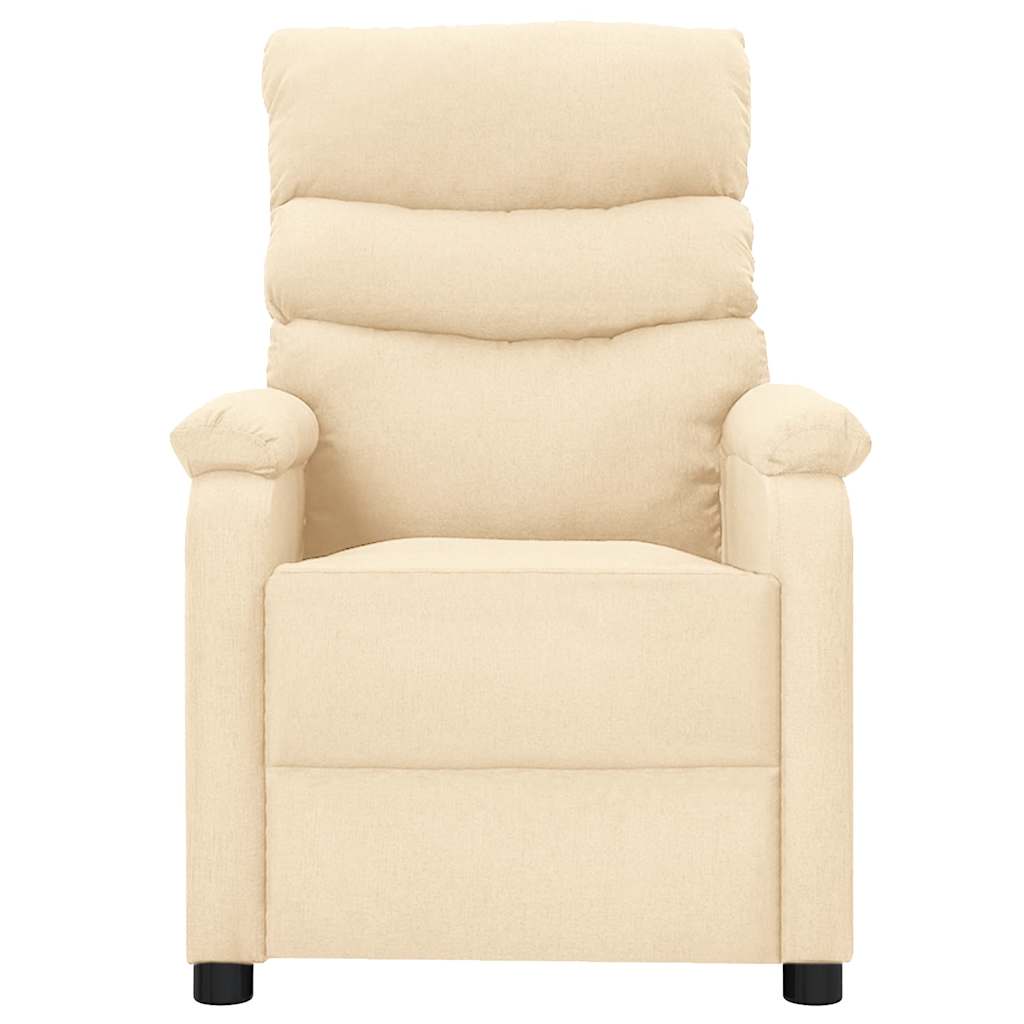 Fauteuil de massage Crème Tissu