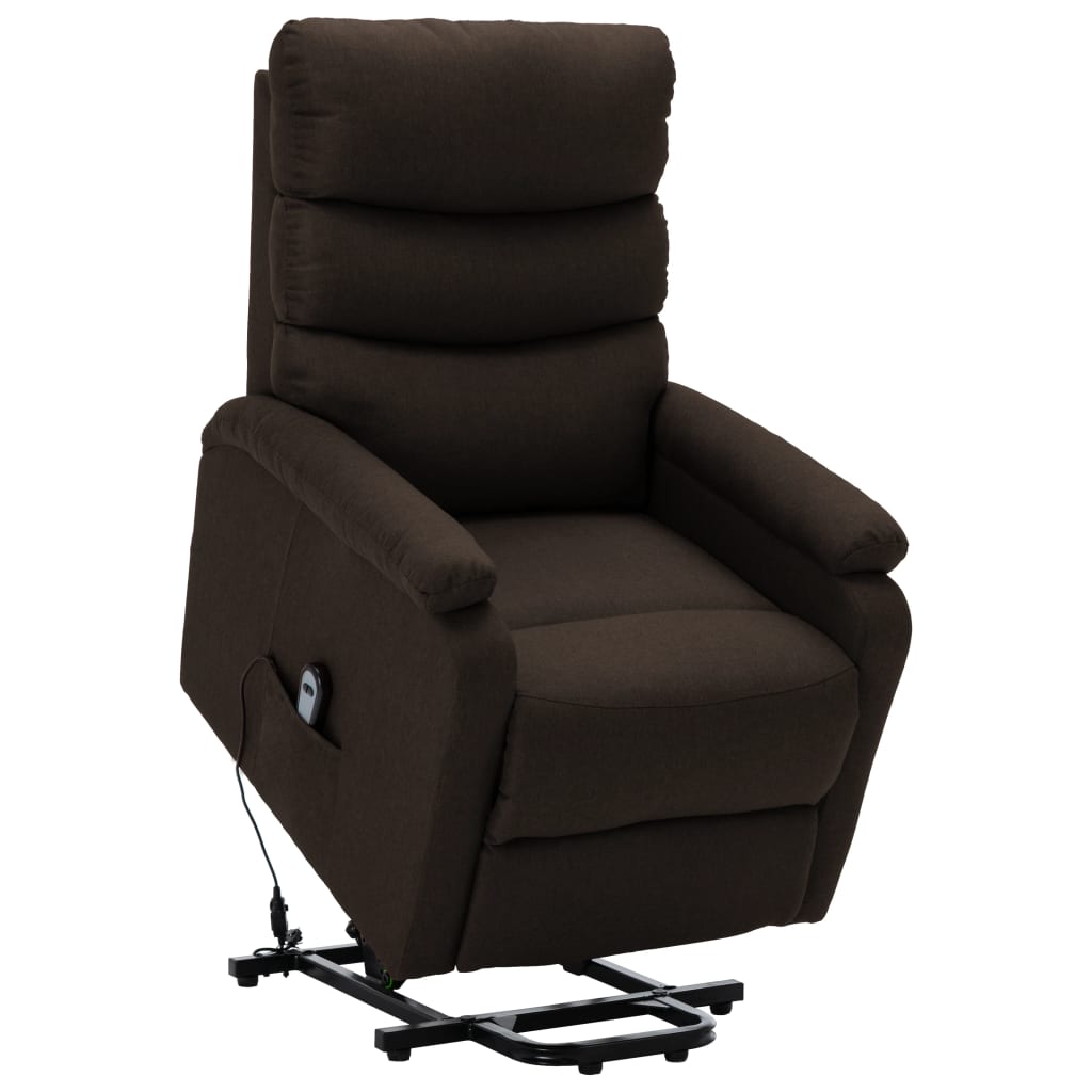 Fauteuil Marron foncé Tissu