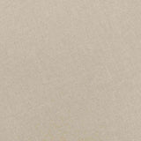 Fauteuil avec repose-pied Crème Tissu