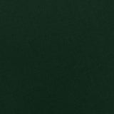 Fauteuil de massage avec repose-pied vert foncé tissu