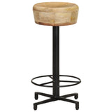 Tabourets de bar lot de 2 66 cm bois de manguier massif