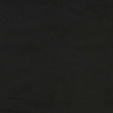 Chaise à bascule avec repose-pied Noir Velours