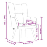 Chaise de relaxation Rouge bordeaux Velours