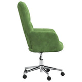 Chaise de relaxation Vert clair Velours