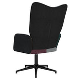 Chaise de relaxation Patchwork Tissu