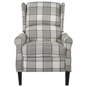 Fauteuil inclinable Gris Tissu