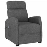 Fauteuil Gris foncé Tissu