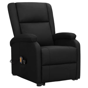 Fauteuil Noir Similicuir