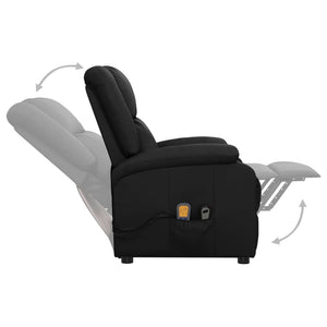 Fauteuil Noir Similicuir