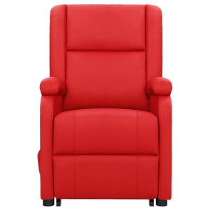 Fauteuil Rouge Similicuir
