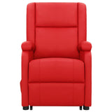 Fauteuil Rouge Similicuir
