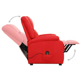 Fauteuil Rouge Similicuir