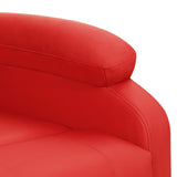 Fauteuil Rouge Similicuir