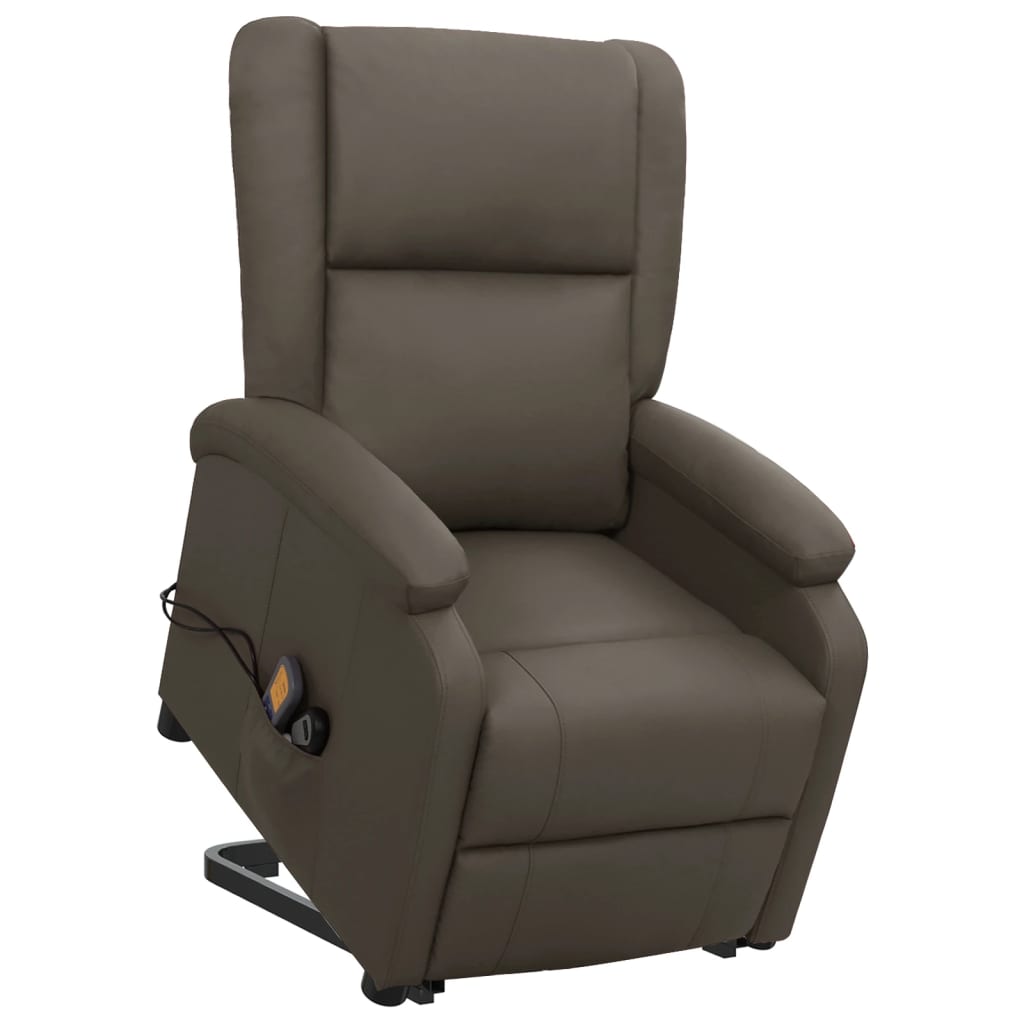 Fauteuil de massage Gris Similicuir
