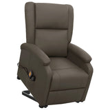 Fauteuil de massage Gris Similicuir