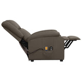 Fauteuil de massage Gris Similicuir