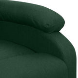 Fauteuil Vert foncé Tissu