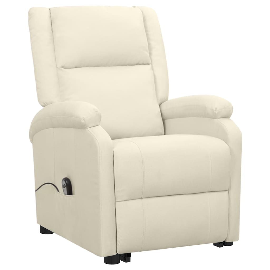 Fauteuil Crème Tissu