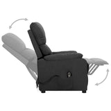 Fauteuil Gris foncé Tissu