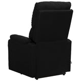Fauteuil de massage Noir Tissu