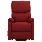 Fauteuil de massage Rouge bordeaux Tissu