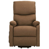 Fauteuil de massage Taupe Tissu