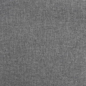 Tabourets de bar lot de 2 gris tissu