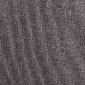 Tabourets de bar lot de 2 taupe tissu