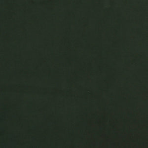 Tabourets de bar lot de 2 vert foncé velours